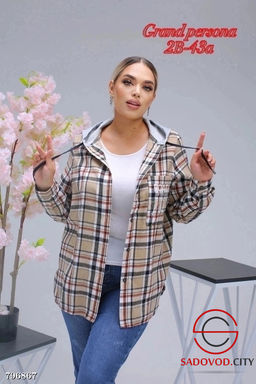 СТИЛЬНАЯ РУБАШКА С КАПЮШОНОМ - Bruno фото 3