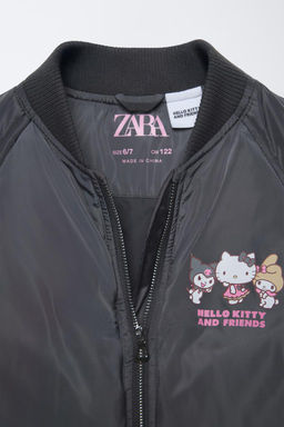 KUROMI  SANRIO BOMBER JACKET - Zara фото 6