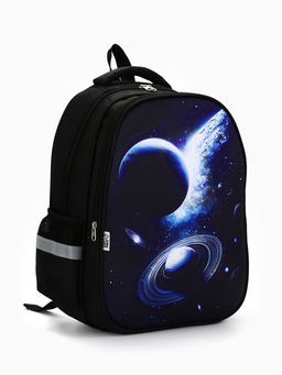 Рюкзак школьный, каркасный, 39×30×14 см «Космос»