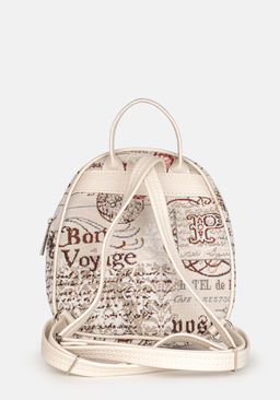 Рюкзак Модель №1466 | гобелен | | бежевый цветной | Почта | 32619 - L-craft фото 3