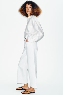 Z1975 HIGH-WAIST COMFORT CULOTTES - Zara фото 7
