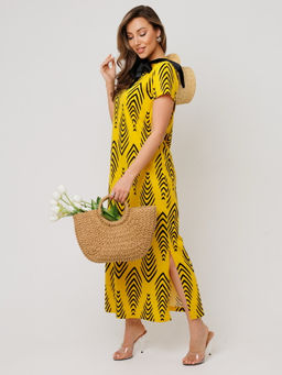 Платье женское П-197 (кулирка) Жёлтая - Elenatex фото 17