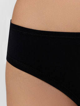 Трусы бразилиана женские черные в наборе, 3 шт - Mark formelle фото 6
