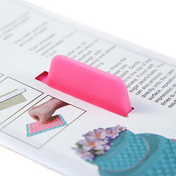 Кондитерский трафарет пластмассовый для украшения торта Геометрия 12,8х7,5см, в блистере (Китай) - Домашняя мода фото 2