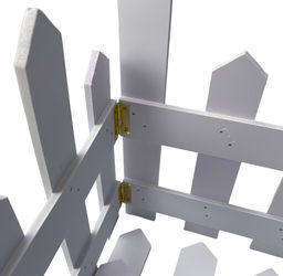 Садовое ограждение/ ограждение 4 секции по 23 см в упаковке - Buro фото 6