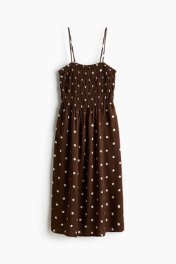 Smocked strappy dress - H&m фото 3