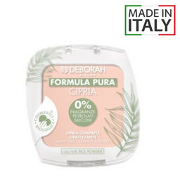 DEBORAH Пудра для лица матирующая Cipria Formula Pura тон 01, 9г