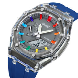 Часы наручные Skmei мужские электронные спортивные 2100blue