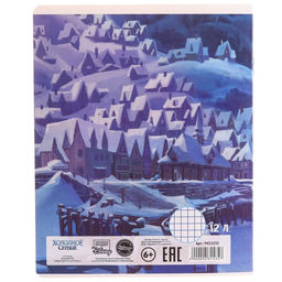 Цена за 20 шт. Тетрадь в клетку 12 листов, 5 видов МИКС, обложка мелованный картон, «Холодное сердце»