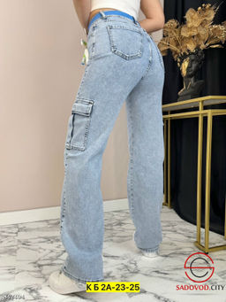 Джинсы с высокой посадкой