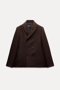 DOUBLE-BREASTED BUTTON BLAZER ZW COLLECTION - Zara фото 7