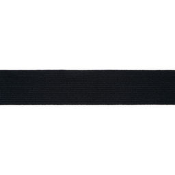 Лента эластичная 25 мм  1 мм 8с686 Ч 20 м тканая черный