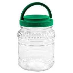 Цена за 2 шт. Банка для хранения продуктов Альтернатива, 1.5 л, пластик, МИКС