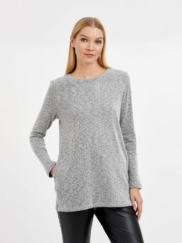 джемпер женский из вискозы с круглым вырезом - Glenfield фото 4