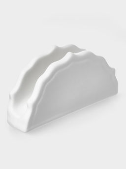 Салфетница WY Renessans, 14×3.5×7.5 см, фарфор, белая