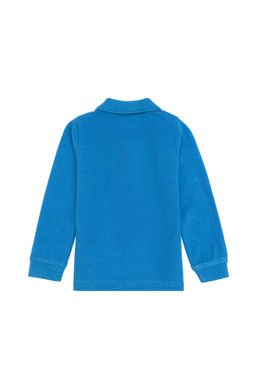 Erkek _ocuk Mavi Melanj Basic Sweatshirt Sepette S_rpriz _ndirim - U.s. polo assn фото 2