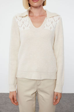 Tas Nak?s Detayl? Triko Kazak TWOAW25KZ00106