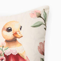 Чехол на подушку «Этель. Уточка», 40×40 см, велюр