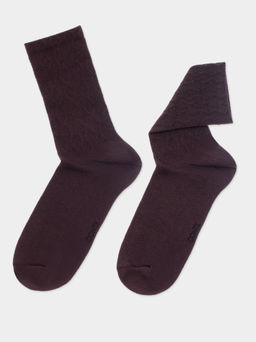 Цена за 2 пары CONTE ACTIVE Носки женские хлопковые (удлиненные) шоколадный - Conte elegant фото 4