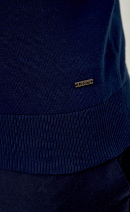 Джемпер мужской в полоску P321-15879 сине-бордовый - Primm фото 6