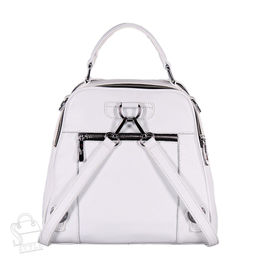 Рюкзак женский кожаный 99451 white Velina Fabbiano-Safenta/30 в Новосибирске
