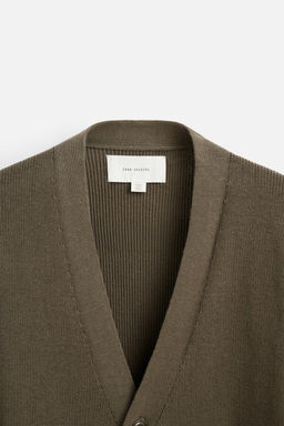 COTTON BLEND CARDIGAN - Zara фото 10