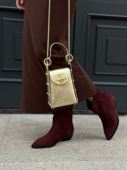 Сумка женская из телячьей кожи