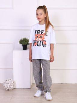 Ф035 Футболка Рыжик - Милаша фото 4