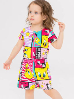 PlayToday / Песочник детский трикотажный для девочек  фото 4