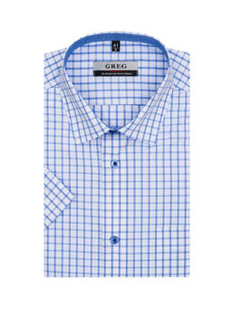 Сорочка мужская короткий рукав GREG 125/109/3031/1  фото 4