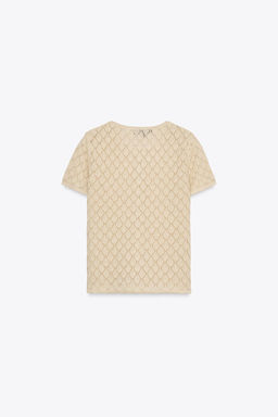 TEXTURED KNIT TOP - Zara фото 6