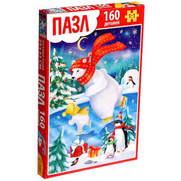 Пазл Праздничное настроение, 160 элементов, большая коробка