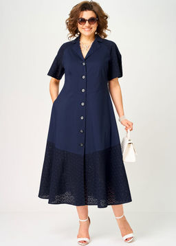 Платье EVA GRANT 7216 синий