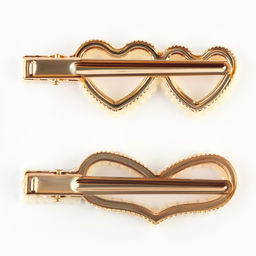 Цена за 2 шт. Заколки для волос «Ты прекрасна», 2 шт, 7 х 2,5 см