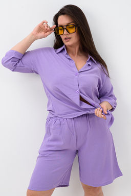 Комплект женский (рубашка+шорты) 52523