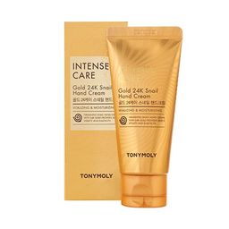 TONYMOLY  Крем для рук с муцином улитки и коллоидным золотом INTENSE CARE Gold 24K Snail Hand Cream  фото 2