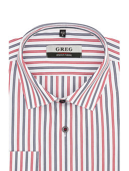 Сорочка мужская длинный рукав GREG 161/237/0377/ZN/1p STRETCH  фото 3
