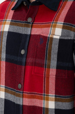 Мужская красная рубашка с длинным рукавом 1 бесплатно для 1 зоны в рубашках - U.s. polo assn фото 7