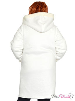 Жакет-дубленка Модель №1385 размеры 44-84 - Plusmoda фото 6