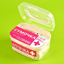 Сладкая аптечка Только для женщин: драже с витамином C, пупырка антистресс, ручка-шприц - Simaland фото 3