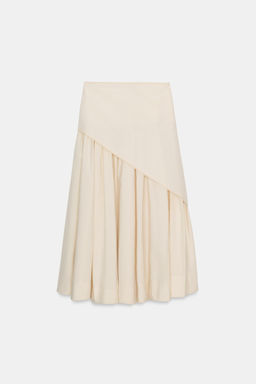 VOLUME SCARF MIDI SKIRT - Zara фото 4