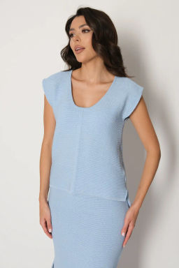 ЗЛАТА Джемпер И 026/голубой