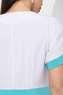 Платье Неотразимая (бирюза) П6057 - Lt collection фото 14