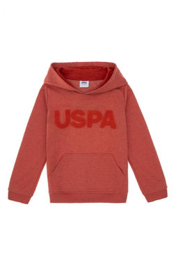 Erkek _ocuk Kiremit Basic Sweatshirt Sepette S_rpriz _ndirim - U.s. polo assn фото 2