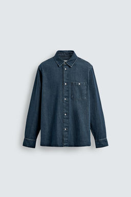 WASHED DENIM SHIRT