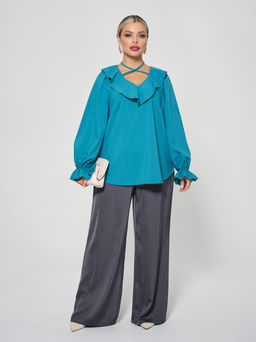 Блузка 0059-26 алый - Dora фото 182