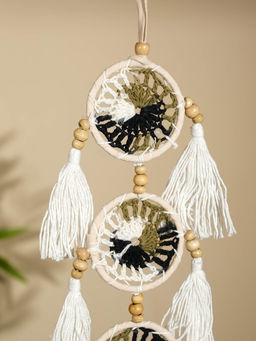 Ловец снов, 6×70 см, белый с чёрным