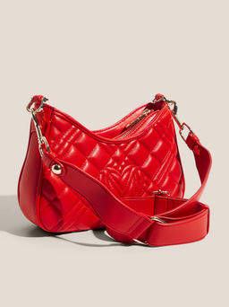 Женская сумка на плечо LOVE MOSCHINO QUILTED BAG Артикул 4625894, красный  фото 3