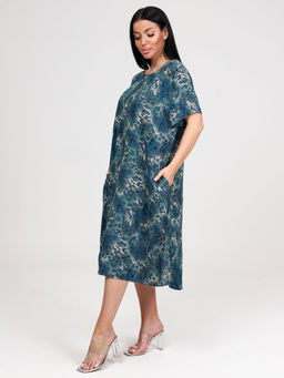 47 ПЛАТЬЕ ЖЕНСКОЕ (Изумрудный) - А-дина фото 4