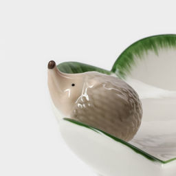 Блюдо керамическое сервировочное «Ёжик», 13.3×13×5.5 см